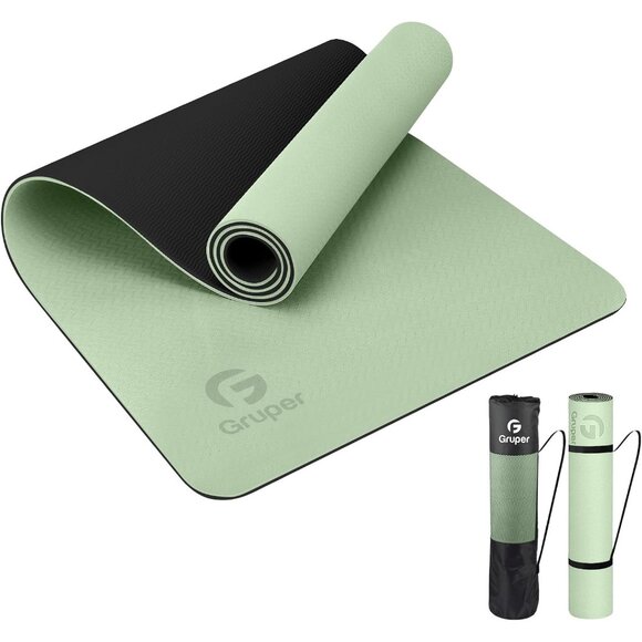 Other - Yoga Mat Non Slip, Eco Friendly Fitness Exercise Mat with Carrying Strap,Pro Yog